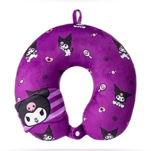 Kuromi Headrest Pillow Neck with eye mash
